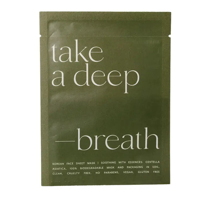 Take A Deep Breathe Korean Sheet Mask