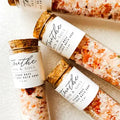 Cedar Rose Bath Soak Tubes